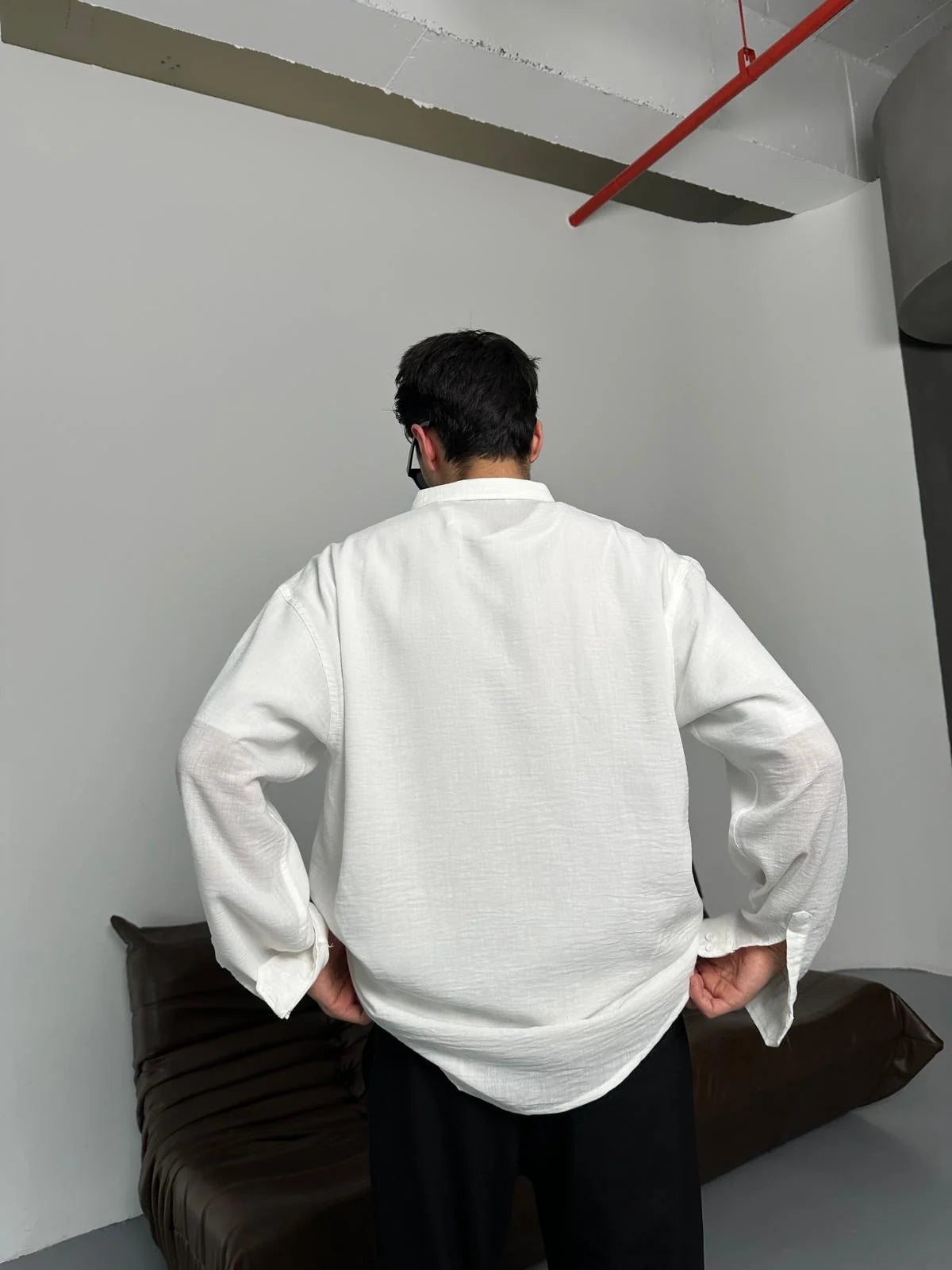 White Linen Shirt