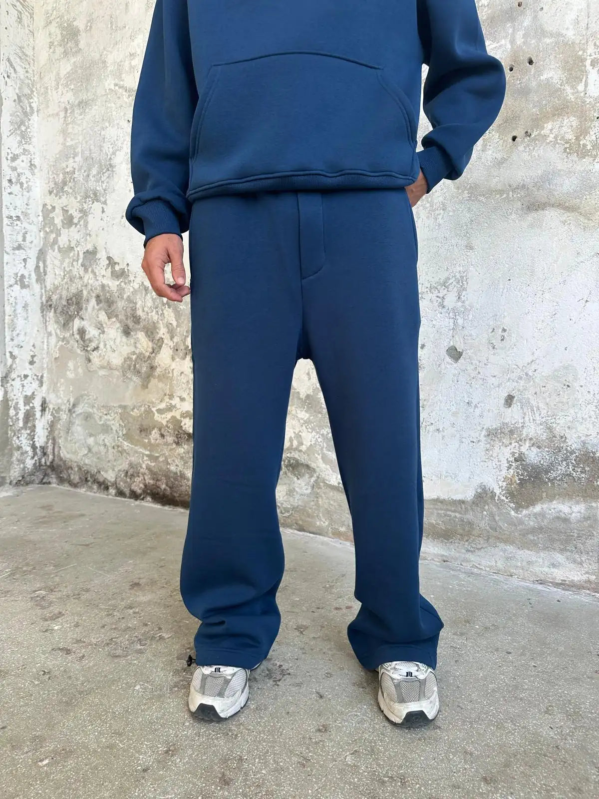 Indigo Oversized Basic Sweatpants